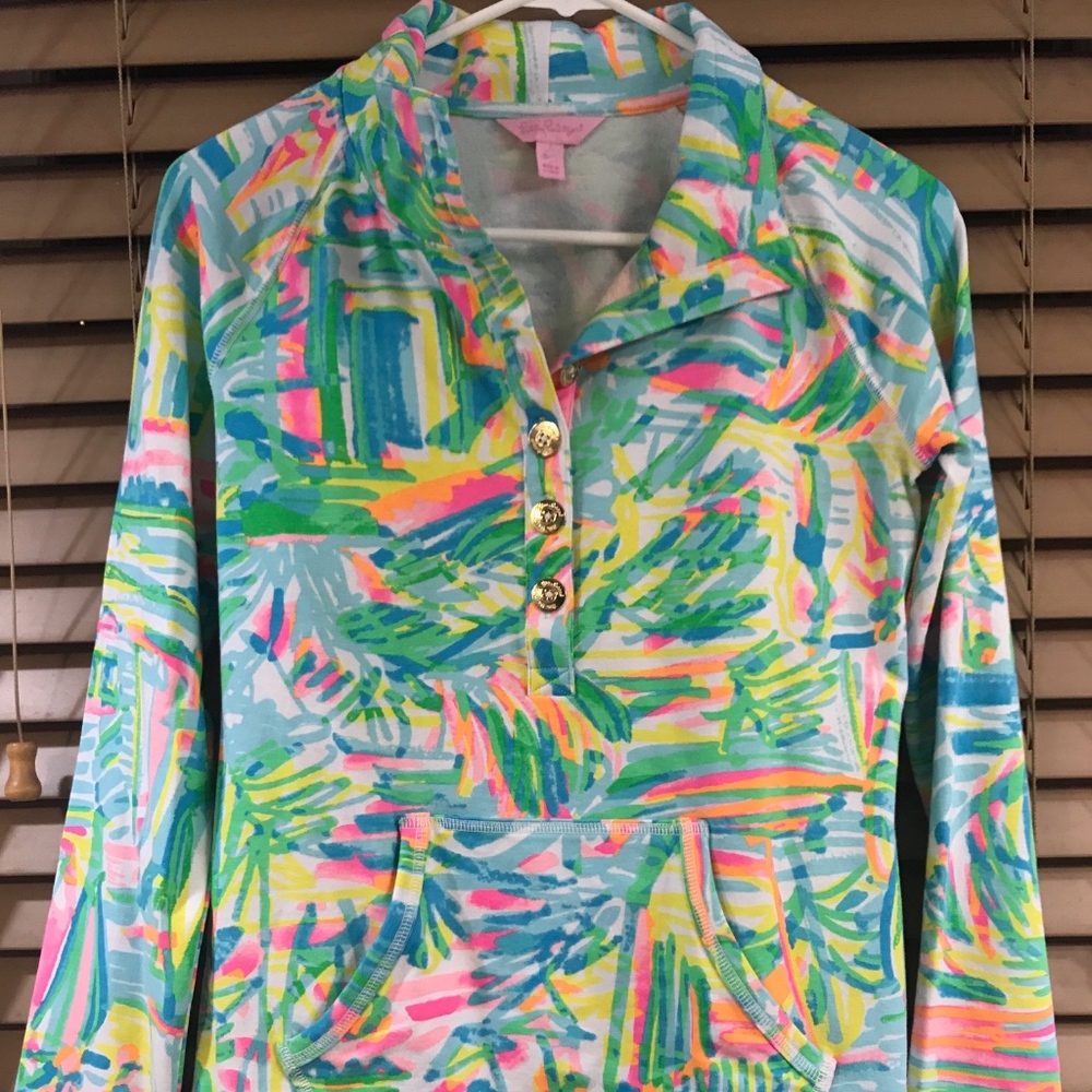 Lily Pulitzer Captain Popover in Sea Salt XS